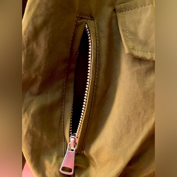 Maje Brasilia Kaki Jacket in Navy Green. Women’s size EUR 36, US size XS. - Picture 7 of 8